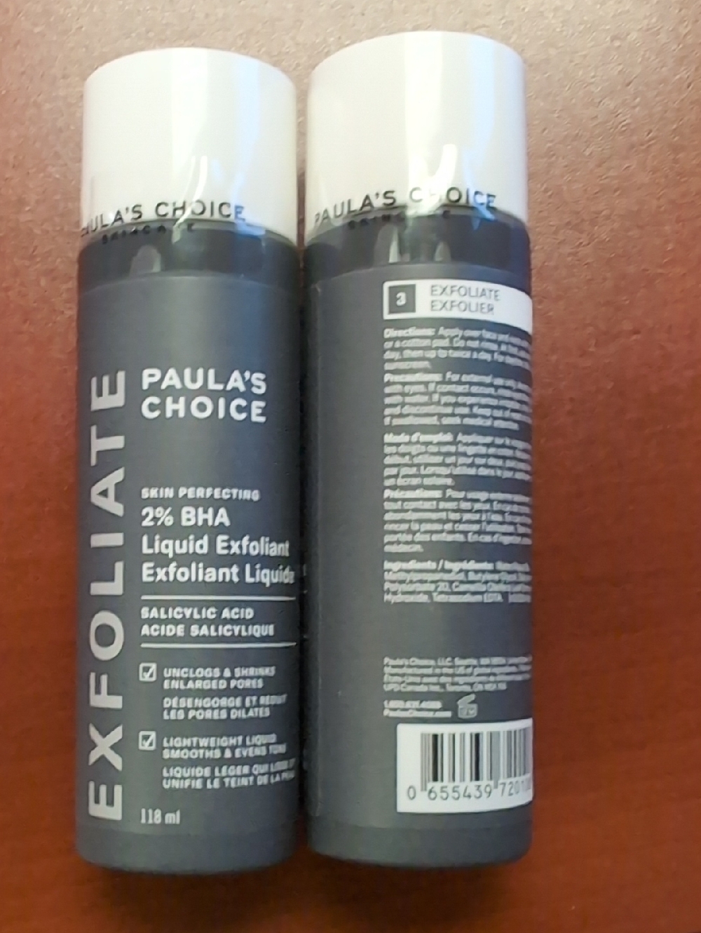 Paula's Choice Gray & White 2% BHA Liquid Exfoliant